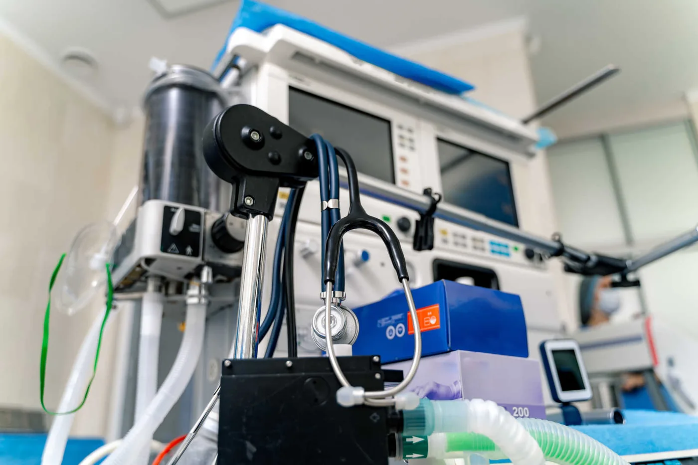 Medical equipment in a clinical environment